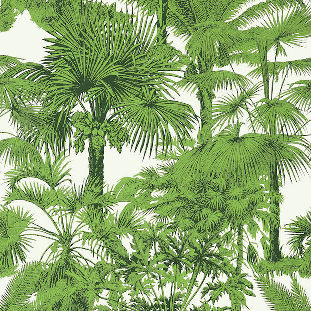 Thibaut Palm Botanical T10103 Emerald Green