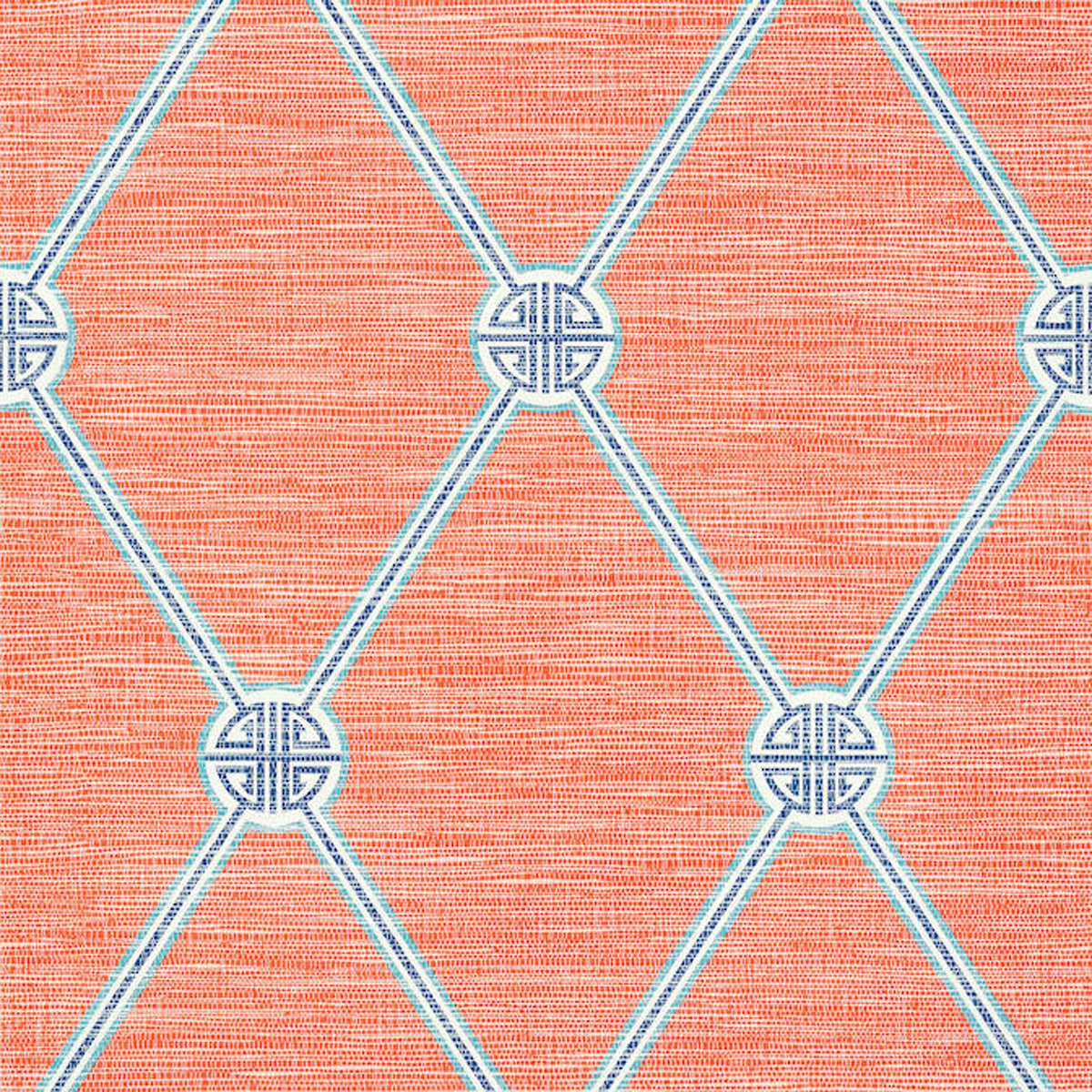 Thibaut Turnberry Trellis T13353 Coral