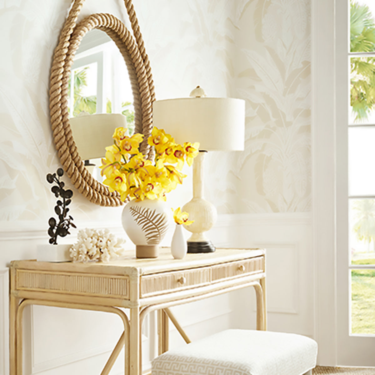 Thibaut Banana Palm Beige