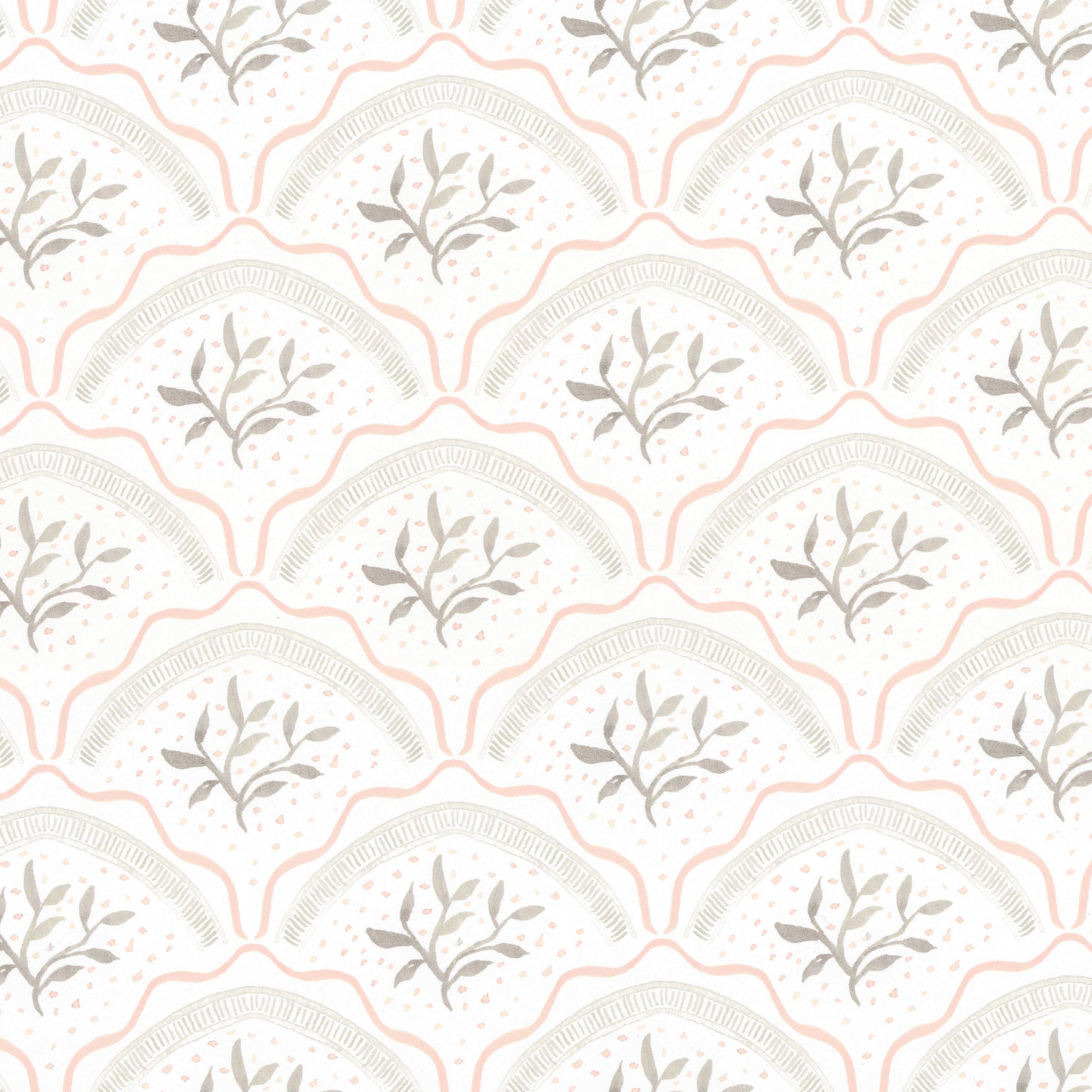 Vine Scallop Wallpaper Sample