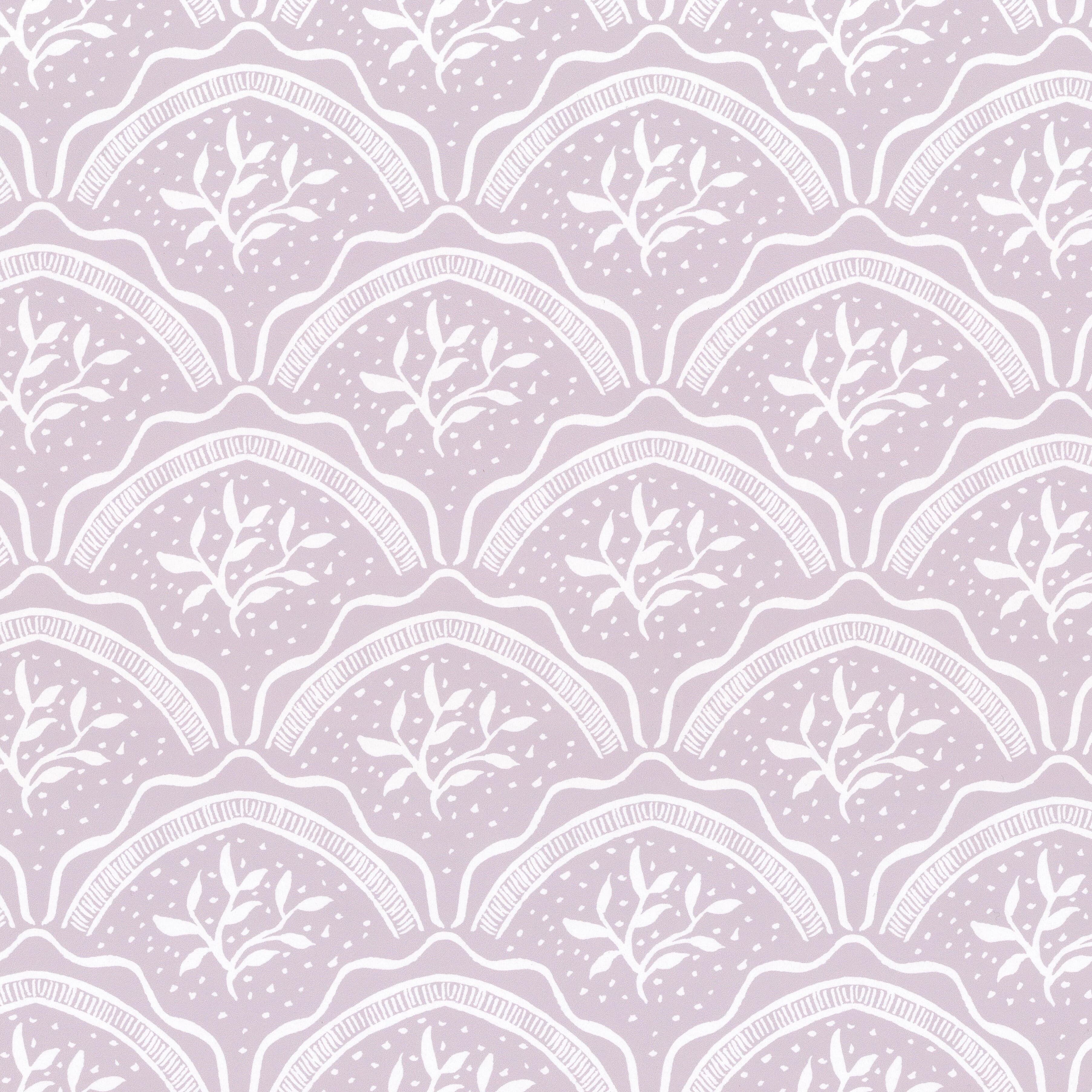 Vine Scallop Wallpaper Sample