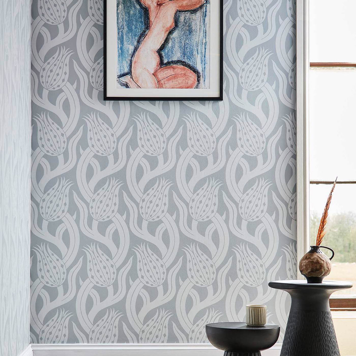 Zoffany Persian Tulip Grey ZHIW312995