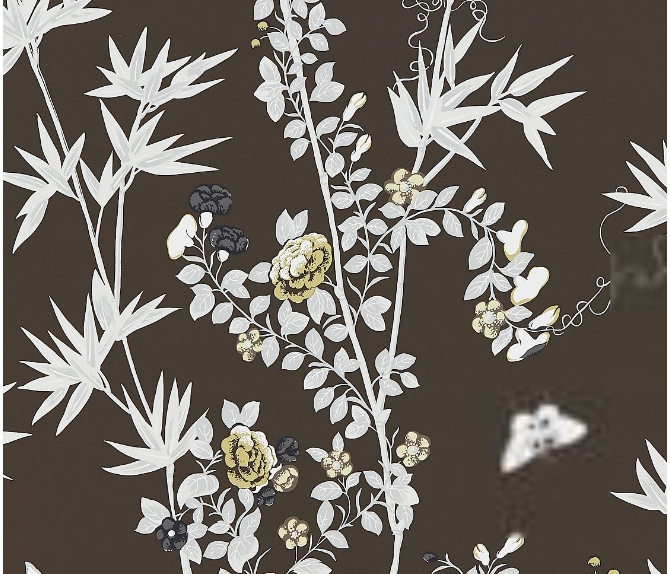 Jardin de Chine Wallpaper Sample