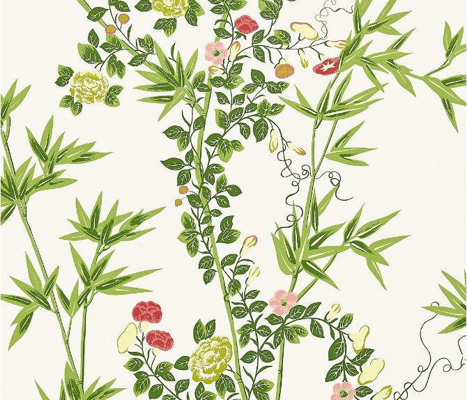 Jardin de Chine Wallpaper Sample
