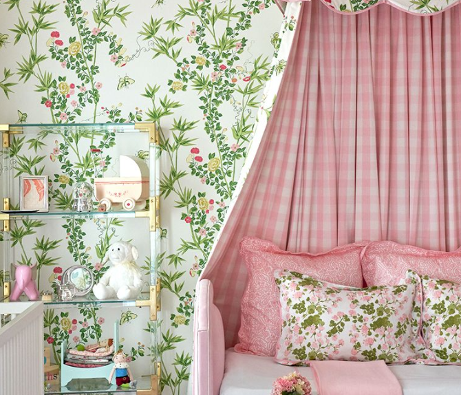 Jardin de Chine Wallpaper Sample