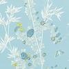 Jardin de Chine Fabric - Ciel