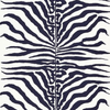 Zebra Fabric - Navy