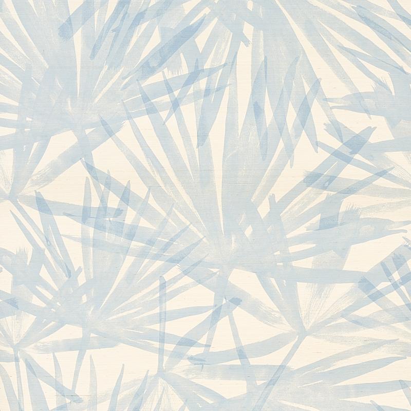Sunlit Palm Sisal Wallpaper Sample