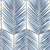 Paradise Palm Wallpaper Sample - Coastal Blue