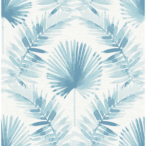 Calla Painted Palm Wallpaper