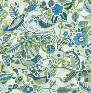 Birds In The Bush Wallpaper