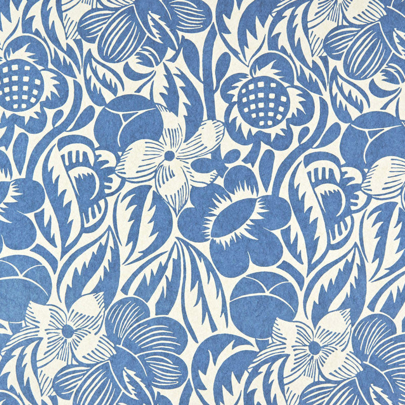 Fleurs Etoilees Wallpaper Sample