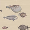 Acquario Wallpaper Sample - Taupe