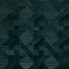 Metro Montage Wallpaper Sample - Dark Teal