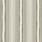 Textile pattern with alternating stripes of beige and white on a neutral background