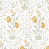 Khilana Floral Fabric - Marigold