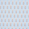 Mia Tulip Fabric - Sky & Sand