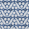 Ottoman Wallpaper Sample - Blue and White