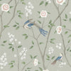 Paradise Birds Wallpaper - Mineral Shimmer
