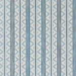 Textile pattern with blue and gray stripes on a light background