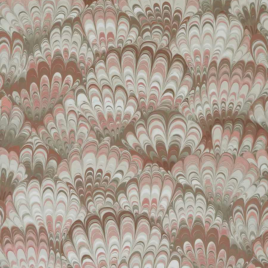 Marbled pattern wallpaper with brown and beige colors