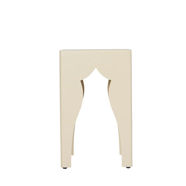 Beige leggings on a white background
