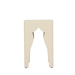 Beige leggings on a white background