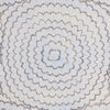 Feather Bloom Sisal Wallpaper Sample - Two Blues
