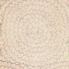 Feather Bloom Sisal Wallpaper Sample - Venetian Pink