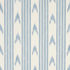 Santa Barbara Ikat Wallpaper Sample - China Blue