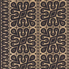 Borneo Grasscloth Wallpaper Sample - Black
