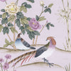 Imperial Garden Peach Wallpaper Sample - Violet