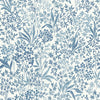 Nocturne Wallpaper - Blue and White