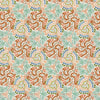 Chintamani Fabric - Coral Bells