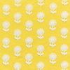 Paley Embroidery Fabric Sample - Yellow