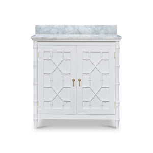 Grosvenor Single Vanity w/ Sink & Marble Top