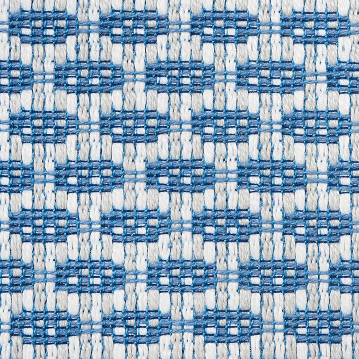 Small Scale Fabric blue Woven
