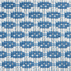 Small Scale Fabric blue Woven
