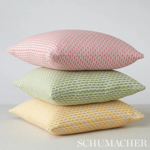 Colorful indoor/outdoor pillows stacked 