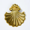 Tidewater Shell Door Knocker - Polished Brass