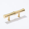 Bute Bamboo 2.5" Pull - Polished Brass