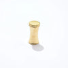 Bute Bamboo Thumb Knob - Polished Brass