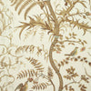 Bird and Thistle Wallpaper Sample - Beige