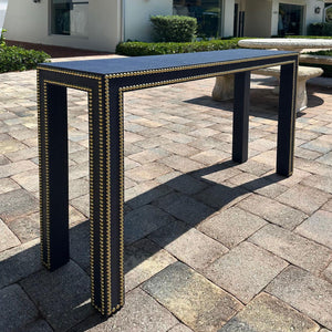 Custom Console with Nailheads