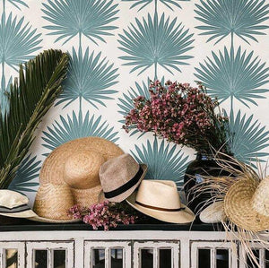 Palmetto Wallpaper Sample