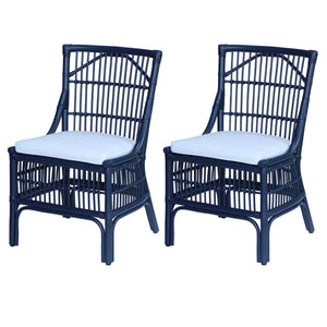 Winston Rattan Dining Chairs (Set of 2)