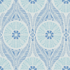 Dublin Wallpaper Sample - Light Blue