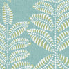 Chiswick Fern Fabric - Azure