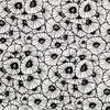 Gladiola Fabric Sample - Blackjack