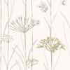 Gardinum Wallpaper - Ivory and Gold